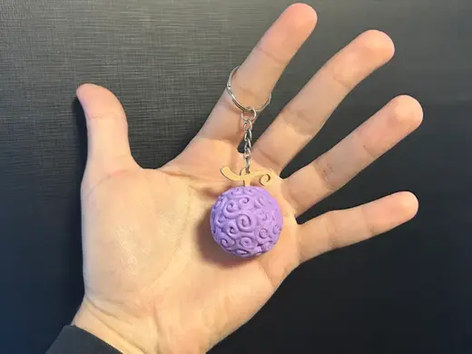 Gomu-Gomu No Mi Keychain