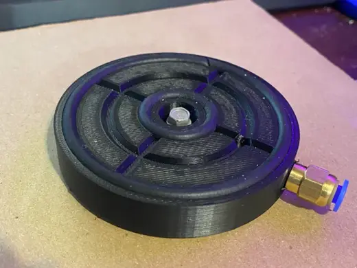 2 sided vacuum pod generator w/ center screw down