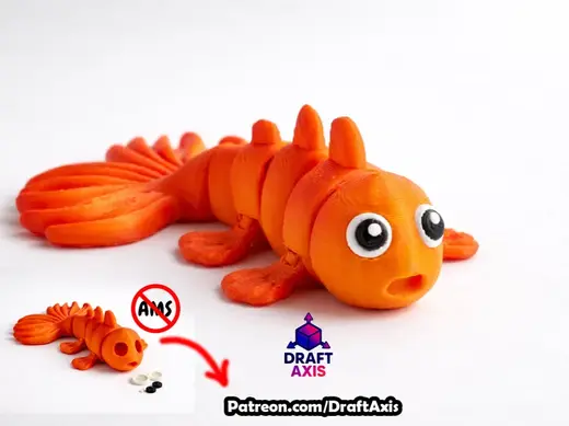 Flexi Goldfish - NO Supports!