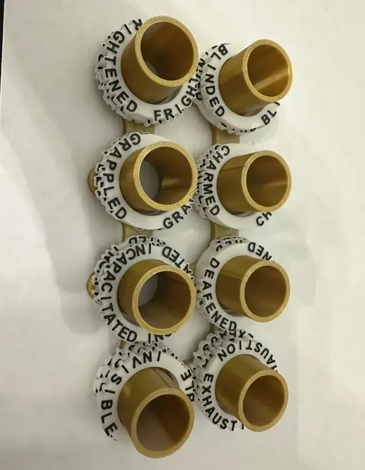 DND Condition Ring Holder with Travel Covers