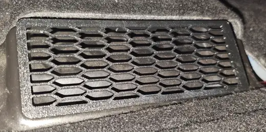 Tesla M3 Floor Vent Cover - Hexagon