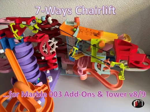 Marble Run 003 7-Ways Chairlift Add-On