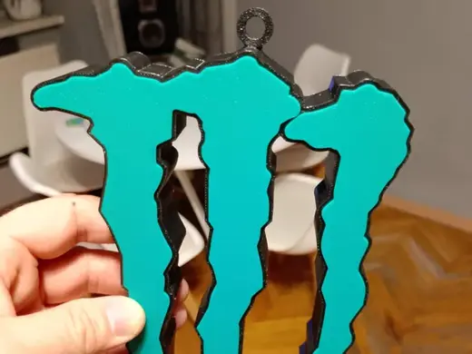Workshop Claw Wall Decor – 3D Printed Sign