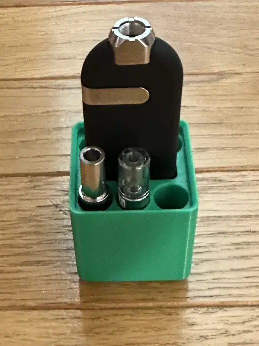 Gridfinity TOQi 510 battery holder with cart storage