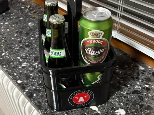 Beer case with fcm logo