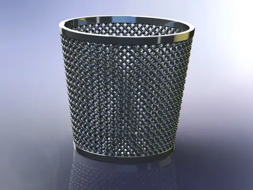 Container Round 100mm dia x 100mm tall