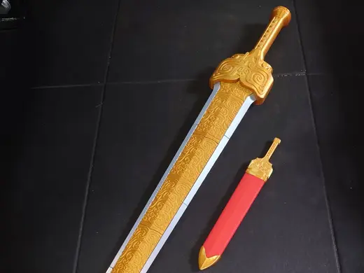 轩辕剑 95cm 无需ams分色分件(纹理还是参考桑纹锦盘了百年的版本)