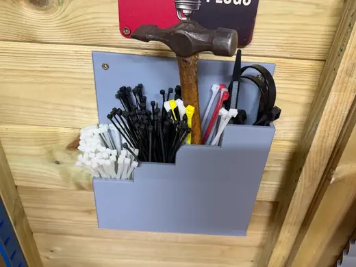 Zip tie / tie wrap - holder / organizer