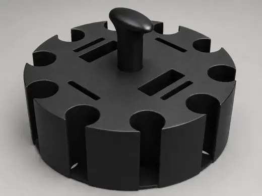 Poker Chip & Card Holder with Bottom Release
