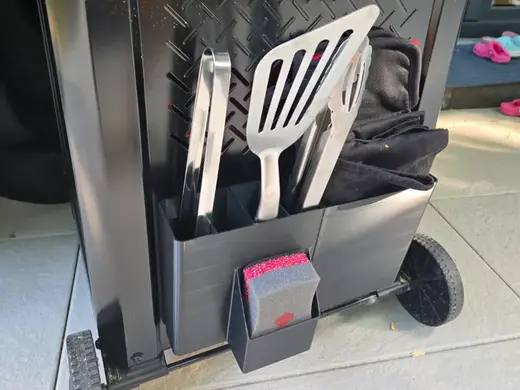 Utensil/Accessories Organiser for Weber Gas Grill