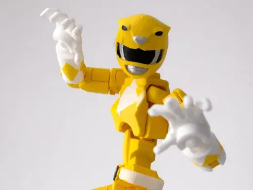 Power Rangers Dummy 13 Yellow Ranger