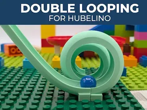 Helix Double Loop Track for Hubelino