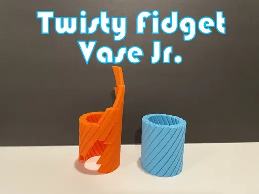 Twisty Fidget Vase Jr