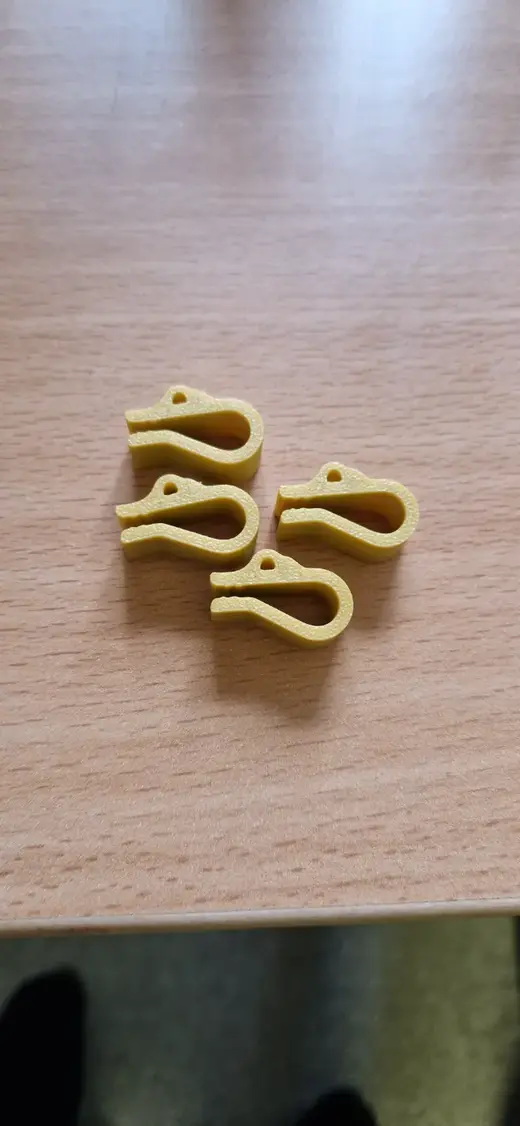 Clippadile filament clip