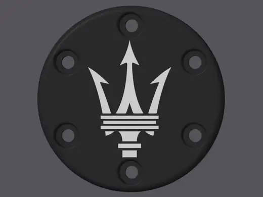 Maserati centre cap for Logitech G29/G920/G923