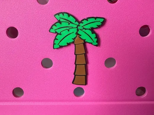 Bogg Bag Palm Tree Charm