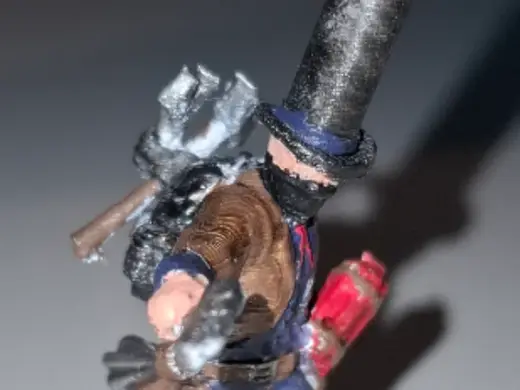 Human Artificer Mini for Dnd made with Heroforge