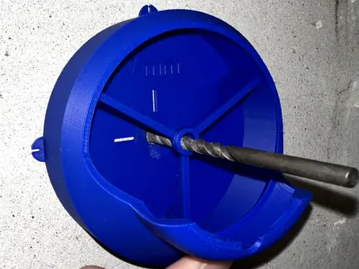Drill dust collector and drill guide