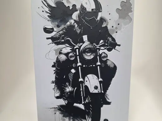 Motorbike Hueforge