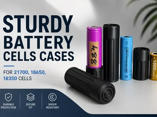 Battery Cells Cases 21700, 18650, 18350