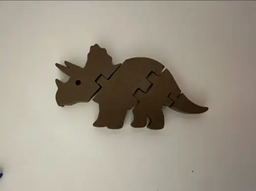 Dino sensorial articulado V6