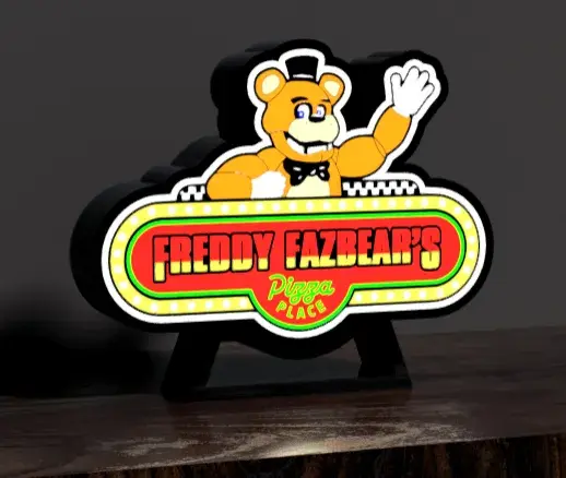 Five Nights at Freddy's LED Lightbox v2