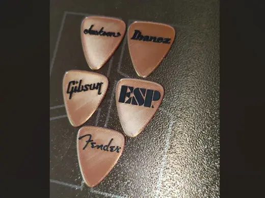 Guitar Picks 1mm - Brand Collection