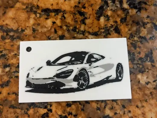 McLaren 720S Key Chain