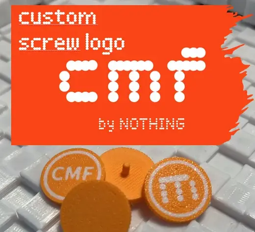 Custom CMF Phone 1 Screw Logo