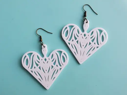 Abstract Angels Earrings