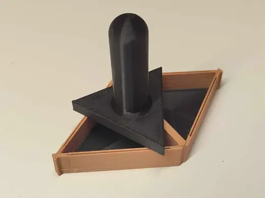 Kumiko background stamping tool