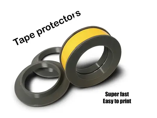 Custom tape side protection tape guard