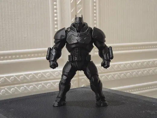 Batman in Anti Superman Suit