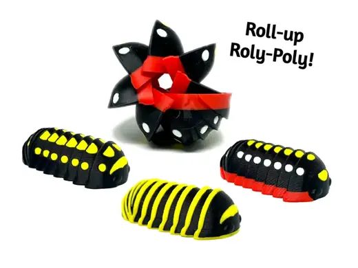 Roll-up Roly-poly - Armadillidium sp, PIP
