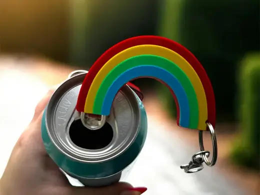 Rainbow Pop Can Tab Opener Tab Fairy