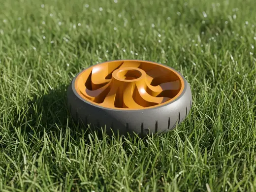 STIHL lawn edger guide wheel