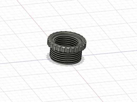 Gardenhose 3/4" to 1/2" adapter