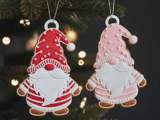 Christmas Gnome Tree Ornament