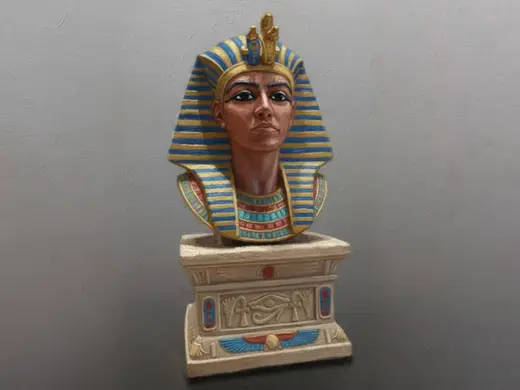 King Tut Bust - Ancient Egyptian Collectible