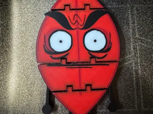Evil Leafy from Battle for Dream Island Flexi Toy