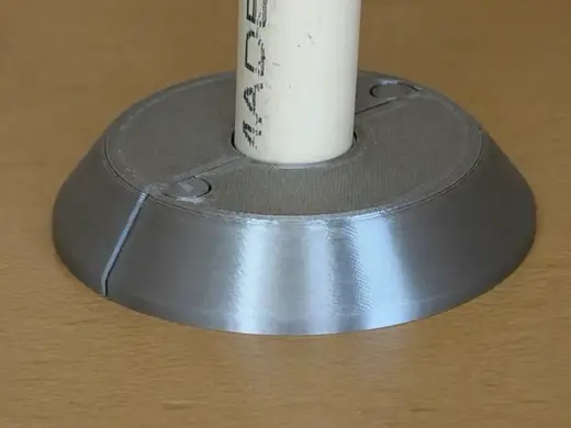 1/2-inch Split Flange Escutcheon Plate