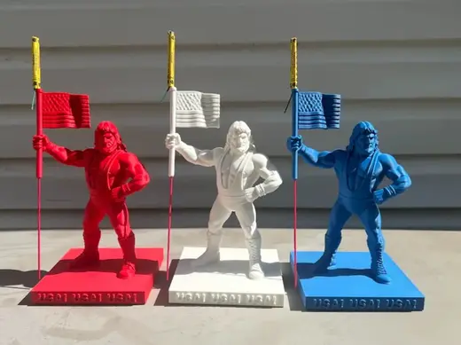 Bottle Rocket Holder - Hacksaw Jim Duggan