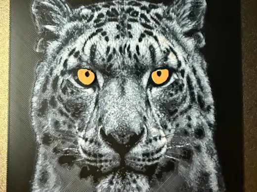 Cheetah Portrait Hueforge - Bright Eyes