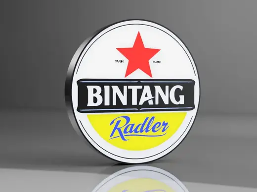 Bintang Radler Light box