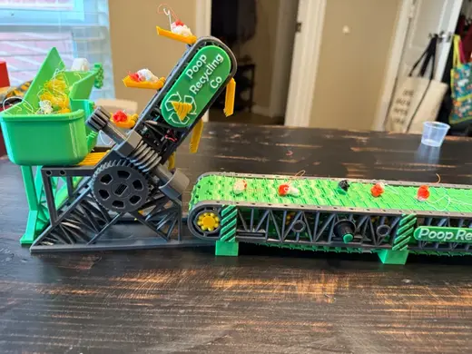 Poop Recycling Co Conveyor Belt