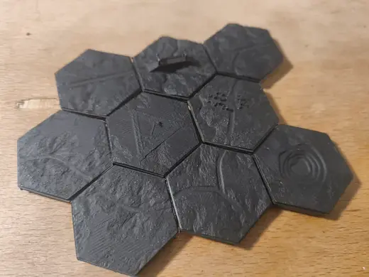 Grimdark Hex Tiles Wasteland Expansion Pack 2.1