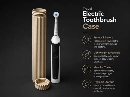 Travel Electric Toothbrush Case | EDC