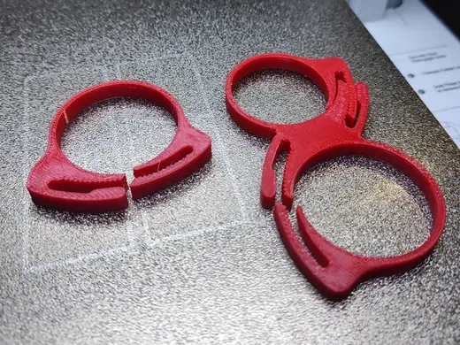 Hose Clamp Reinforced / Doubled Circular Fastener