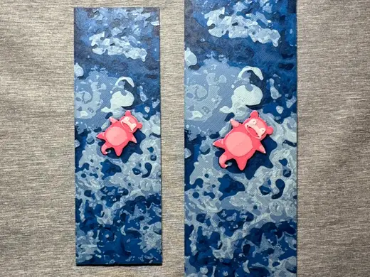 Slowpoke Hueforge Bookmark - 2 sizes