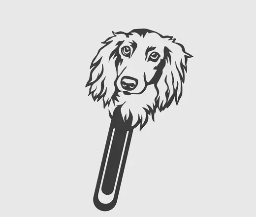 BookMark Dog Dachshund Puppy Cute Kawaii